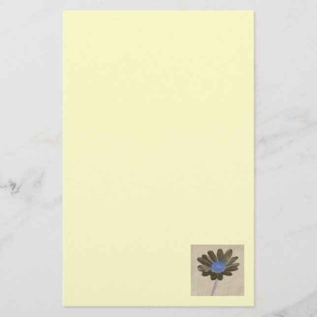 Papelaria Notepaper Neutral Daisy (Frente)