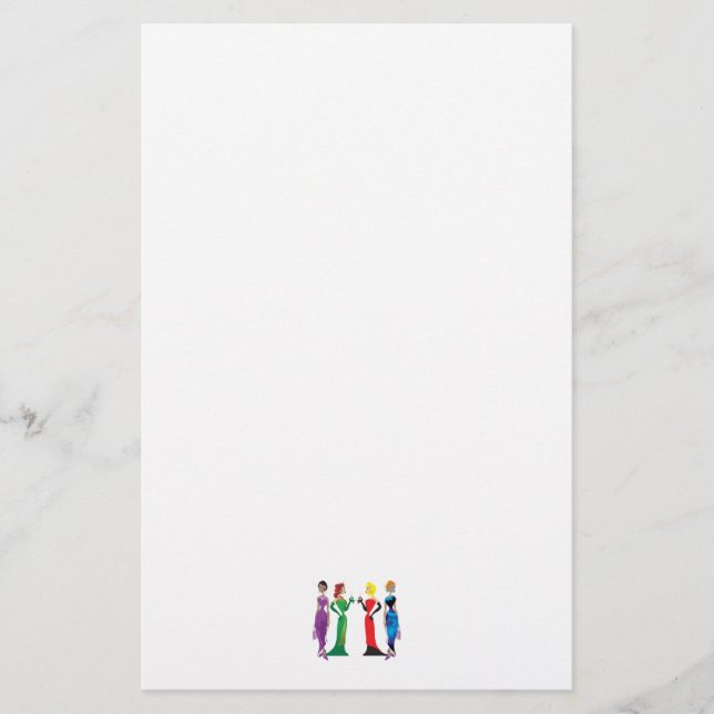 Papelaria Noturna para Mulheres (Frente)