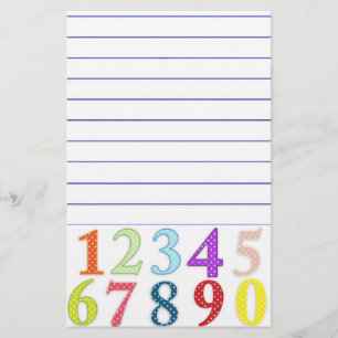 Papelaria Numerals Stationery