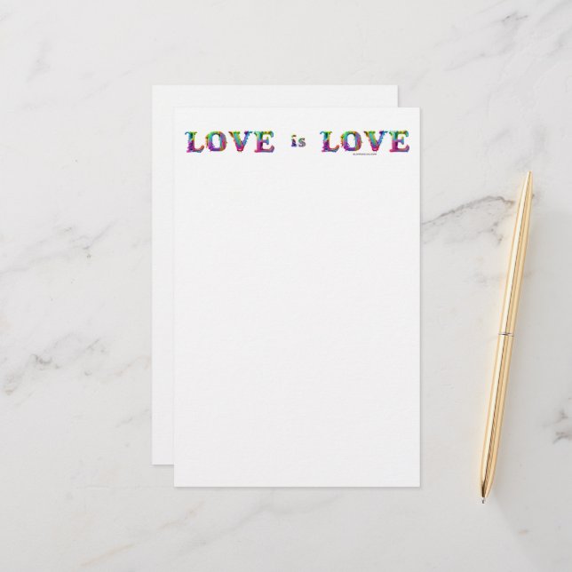 Papelaria O amor de SlipperyJoe é amor derretendo dinâmica (Frente/Verso In Situ)