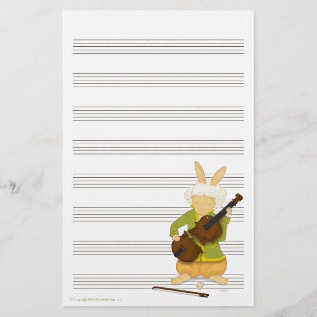 Papelaria O papel do manuscrito da música da tragédia (Frente)