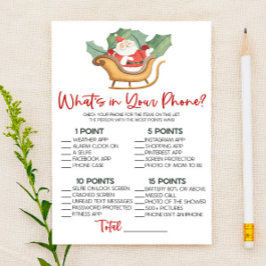 Papelaria O que há no seu jogo de Chá de fraldas telefônico