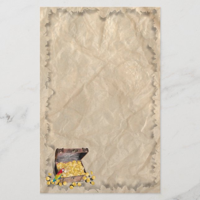 Papelaria O tesouro de um pirata (Frente)