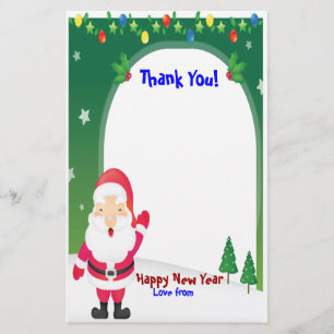 PAPELARIA OBRIGADO DO NATAL DO PAPAI NOEL VOCÊ ARTIGOS DE