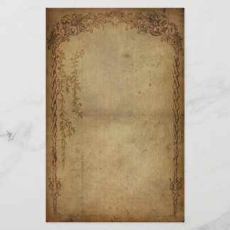 Papelaria Obscuridade da elegância do vintage