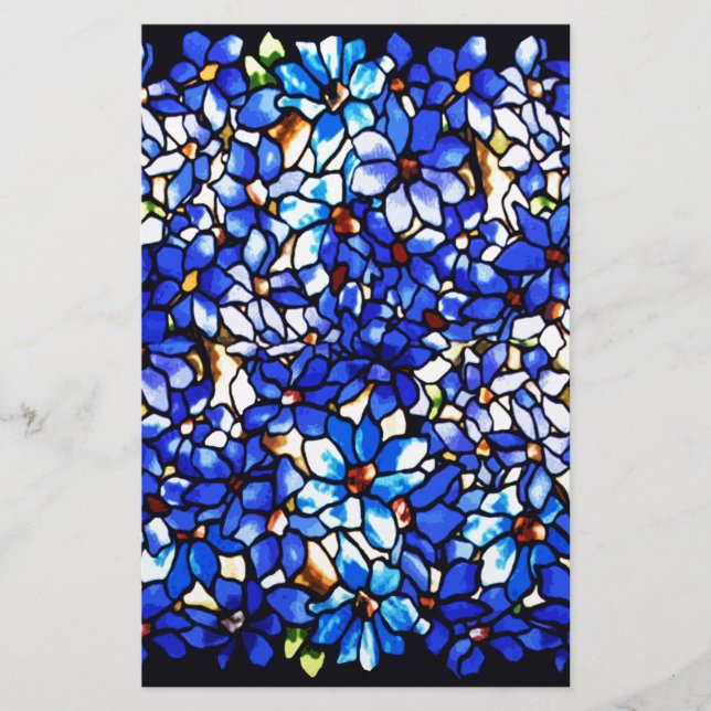 Papelaria Ode para Tiffany Clematis (Frente)