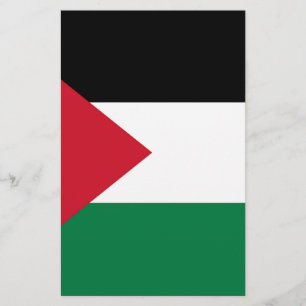 Papelaria oficialmente pavilhão do Estado da Palestina