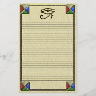 Papelaria Olho de Horus Lined