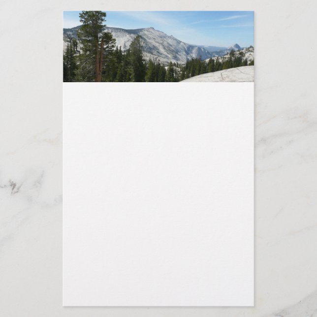 Papelaria Olmsted Point II do Parque Nacional de Yosemite (Frente)