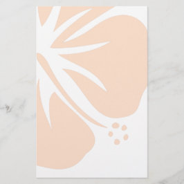 Papelaria Orange Hibiscus