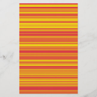 Papelaria Orange Yellow Stripes Seamless Pattern