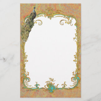 Papelaria Ornamentado Peacock n Paisley Art