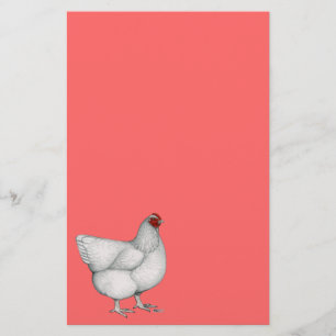 Papelaria Orpington White Hen