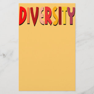Papelaria (Outono) Papel de Carta de Diversidade