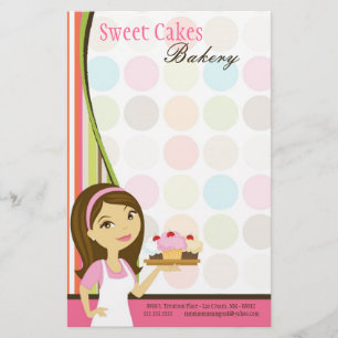 Papelaria - padaria Brunette Baker Cup Bakes Baker