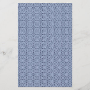 Papelaria padrão contínuo de formas circulares