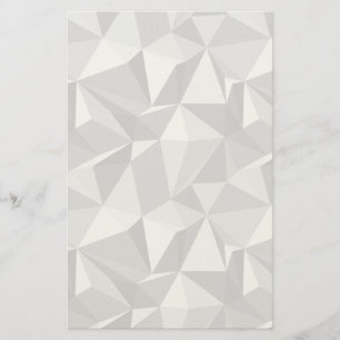 Papelaria Padrão de diamante - Polígono Abstrato