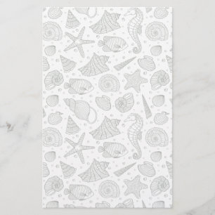 Papelaria Padrão de Habitantes Oceanos 3