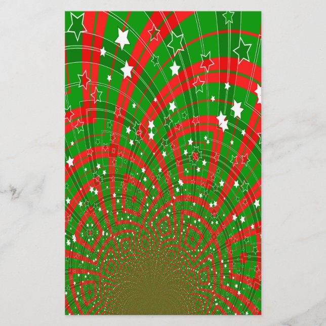 Papelaria padrão de natal abstrato de fundo (Frente)