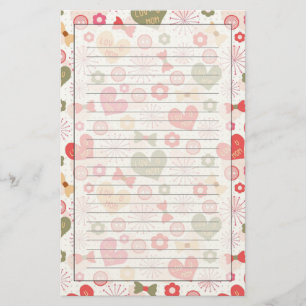 Papelaria Padrões para o dia das mães