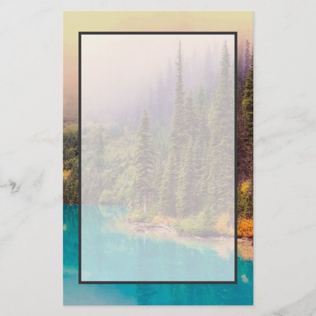 Papelaria Paisagem Cêntica do Norte Russo (Frente)