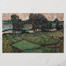 Papelaria Paisagem com Ponte sobre o Oise (van Gogh)