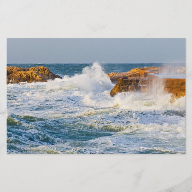 Papelaria Paisagem marinha (Frente)