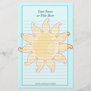 Papelaria Paisley Sun