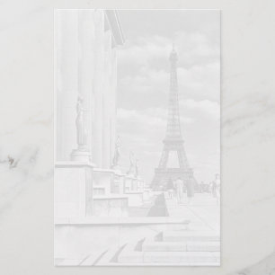 Papelaria Palácio de Chaillot da torre Eiffel de France