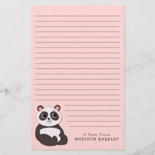 Papelaria Panda Bear Cute Kid's