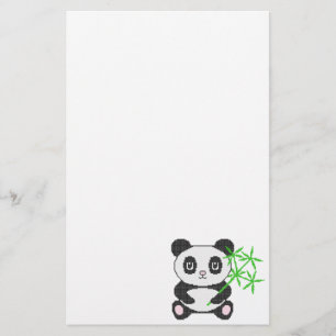 Papelaria Panda engraçada