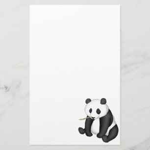 Papelaria Panda que come o bambu