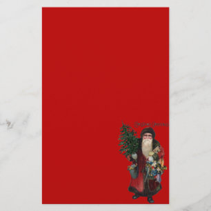 Papelaria Papai Noel antigo e movido