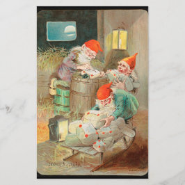Papelaria Papais noeis de Natal suecos (por Jenny Nyström)