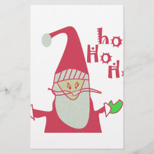 Papelaria Papais noeis Humorísticos com Festivo Ho Ho Ho Ho