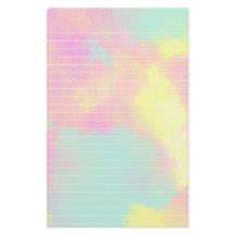 Papel alinhado aguarela das cores Pastel