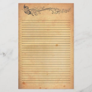 Papelaria Papel antigo de carta