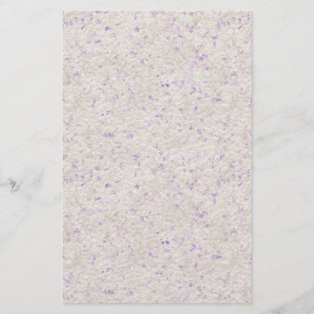 Papelaria Papel azul da pétala (Frente)