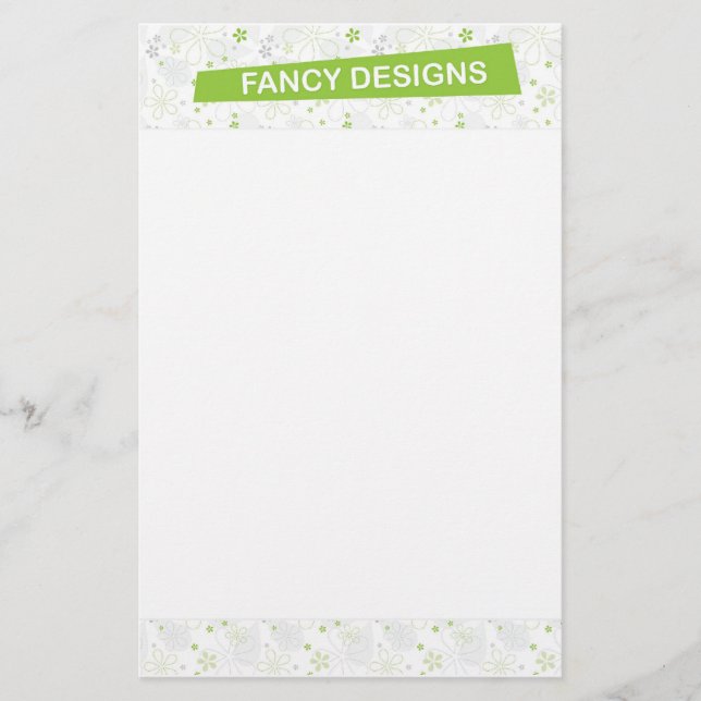 Papelaria Papel de carta (Frente)