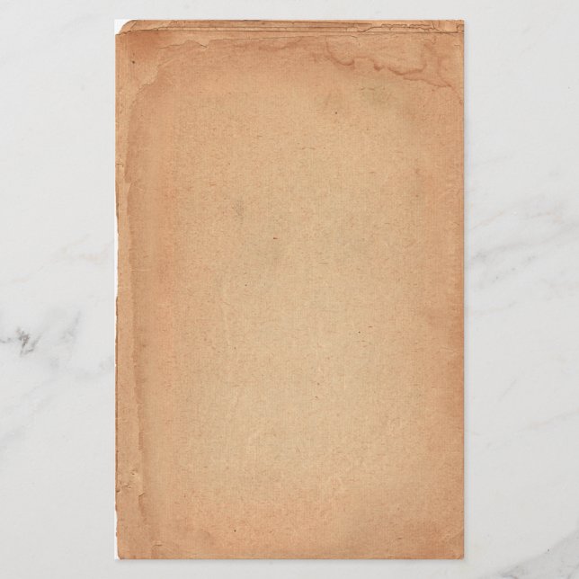 Papelaria Papel de Carta Antiquado Antigo (Frente)
