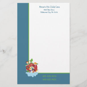 Papelaria Papel de carta Ark Child Care