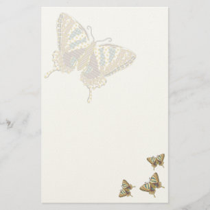 Papelaria Papel de Carta Aztec Swallowtail