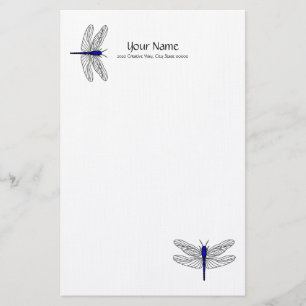 Papelaria Papel de Carta Azul