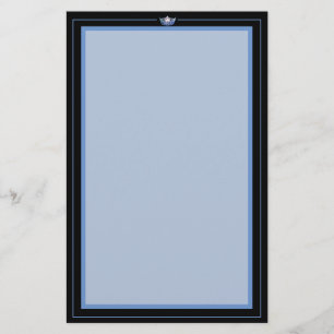 Papelaria Papel de Carta Azul Americana