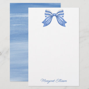 Papelaria Papel de Carta Azul-Estampado para Arcos