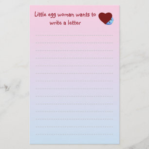 Papelaria Papel de carta bonito para crianças