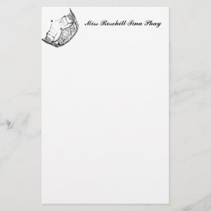Papelaria Papel de Carta Coroa Pageante