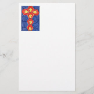 Papelaria Papel de Carta Cruzada