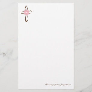 Papelaria Papel de Carta Cruzada Simples