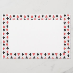 Papelaria Papel de carta da placa